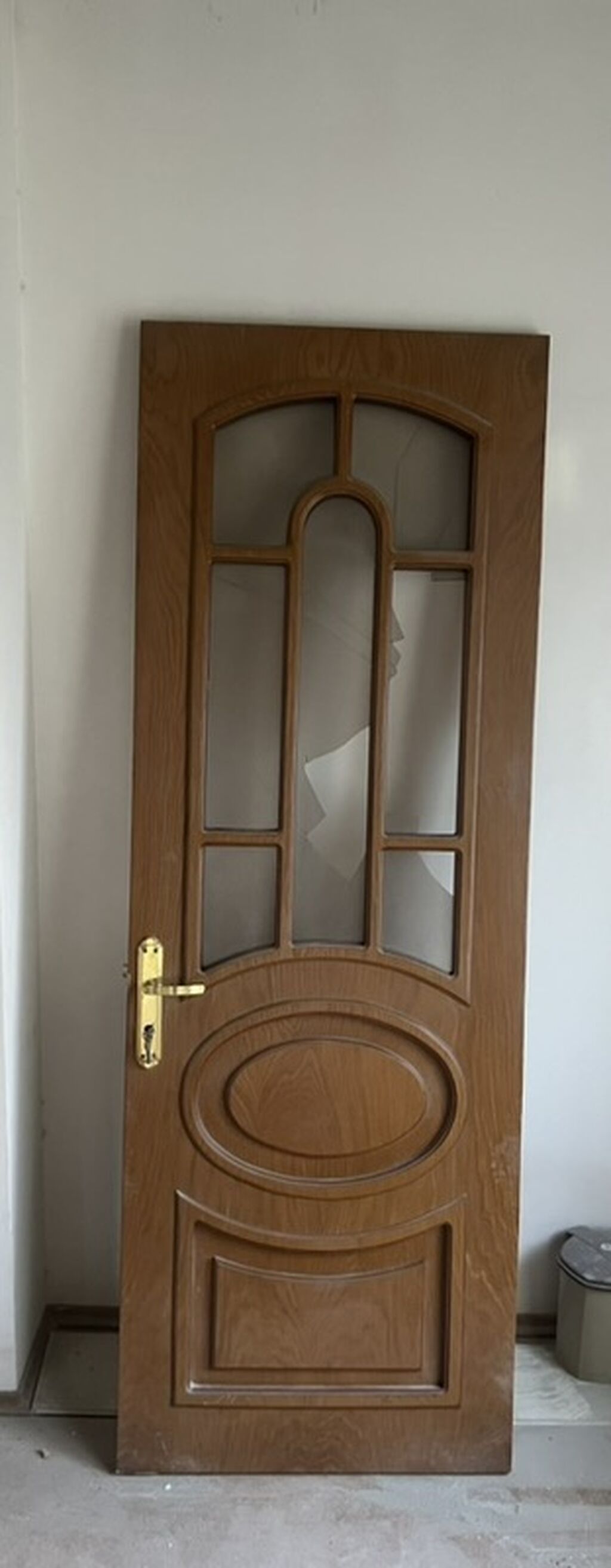 Məhsul: Şüşəli taxta qapılar (4ədəd şüşəli ədəd 3 ədəd şüşəsiz) — Pəncərələr, qapılar, balkonlar, Bakı (4)