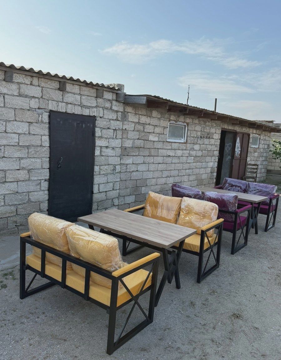 Bağ üçün masa Tünd qırmızı rəng — Masalar, Bakı (3)