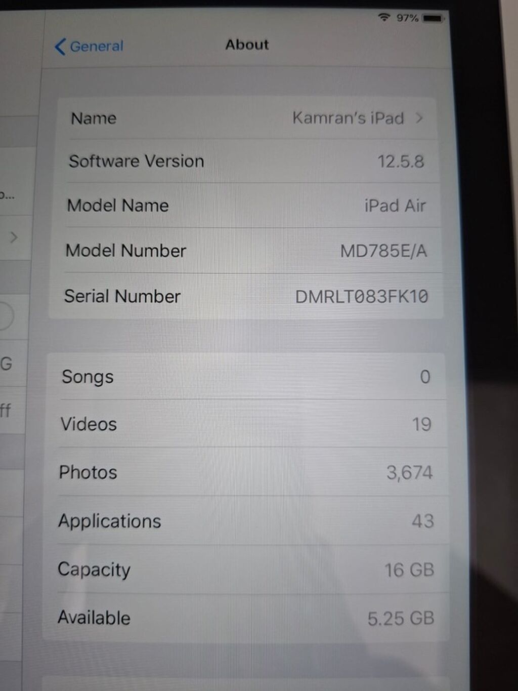 İşlənmiş Apple iPad Air, 9,7", 64 GB, Ünvandan götürmə — Apple, Bakı (4)
