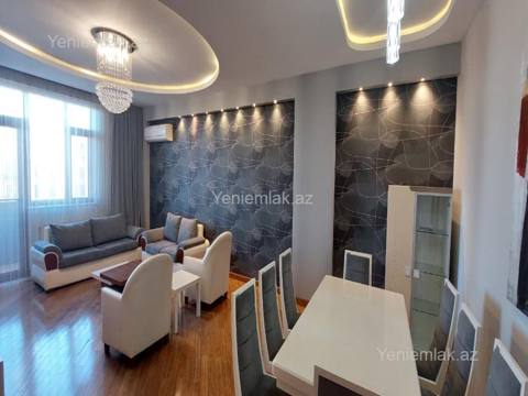 Kirayə 3 otaqlı Bina evi menzil (Yeni tikili), 170 m², Nərimanov rayonu — 1 400 ₼ · 3 ოთახი · 170 m² · სართული 7/11 · Baku, Nərimanov · Mənzil Kirayə 3 otaqlı Bina evi menzil (Yeni tikili), 170 m², Nərimanov rayonu — Baku