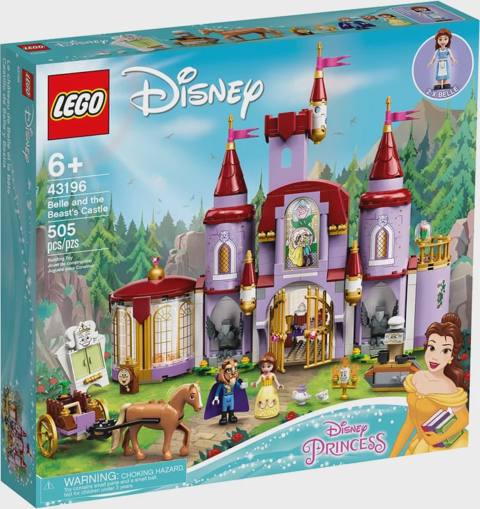 Lego Disney Belle and the Beast's Castle (43196) konstruktor — Системные блоки