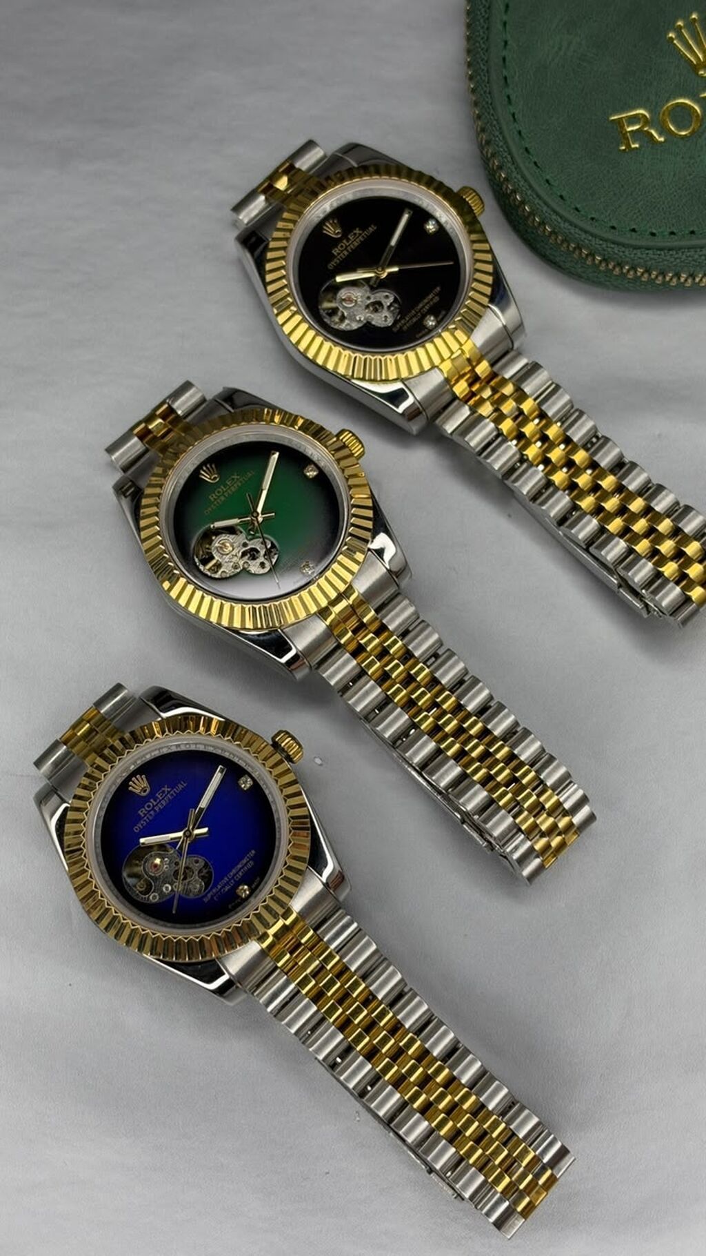 Yeni, Qol saatı, Rolex, rəng - Ağ — Qol saatları, Bakı (10)