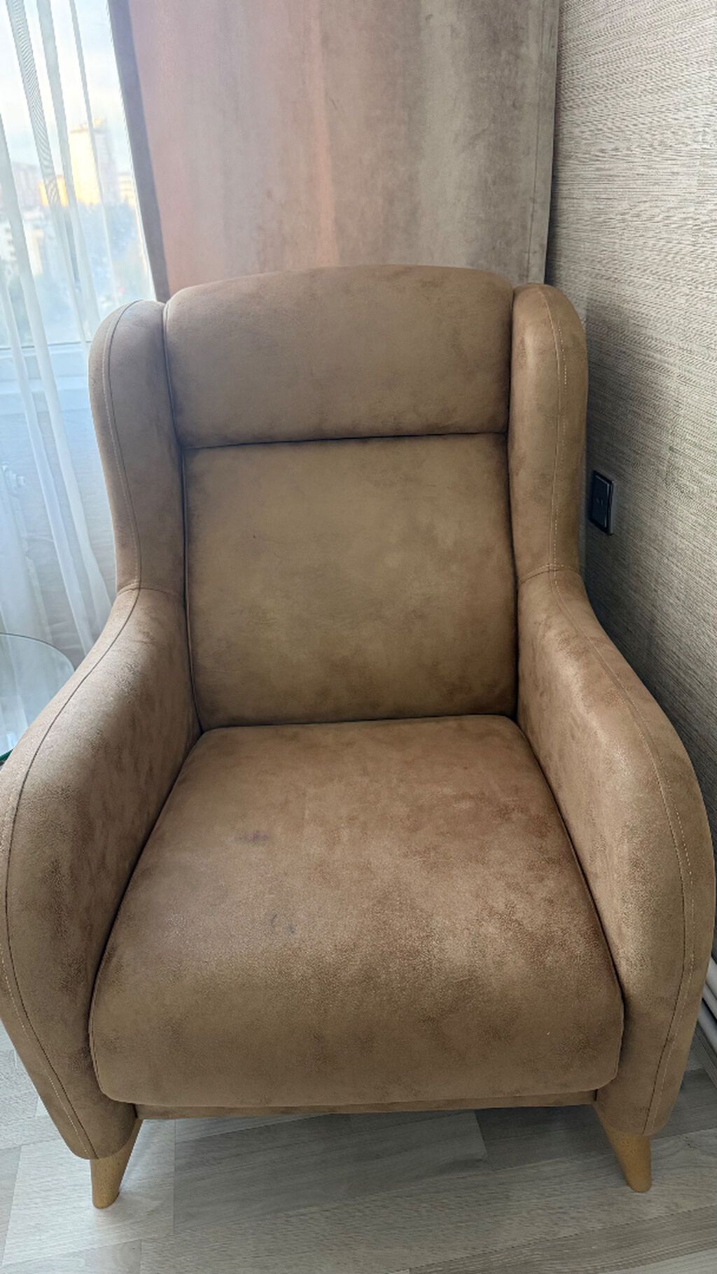 İşlənmiş, Divan-kravat, 2 kreslo, Bazalı, Açılan — Yumşaq mobilya dəstləri, Bakı (4)