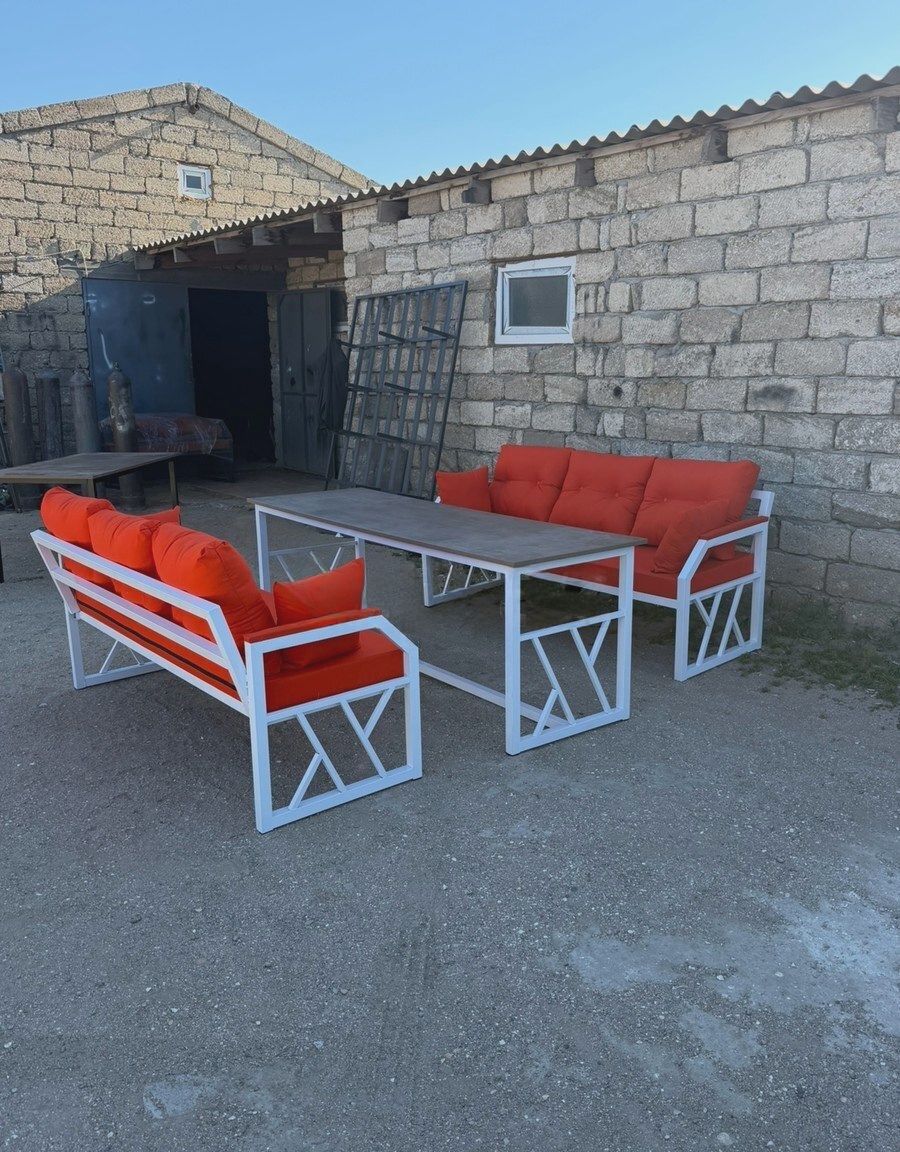 Divan Ağ rəng — Yumşaq mobilya, Bakı (4)