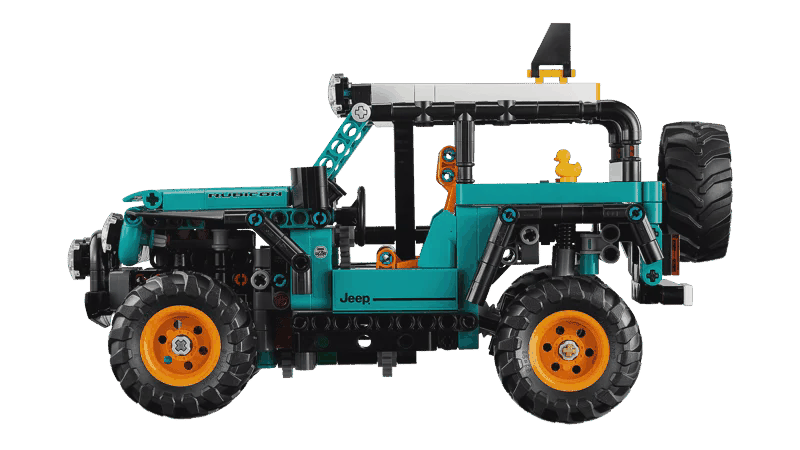Lego Technic Jeep Wrangler Rubicon SUV (42227) konstruktor — Sistem blokları, Bakı (2)