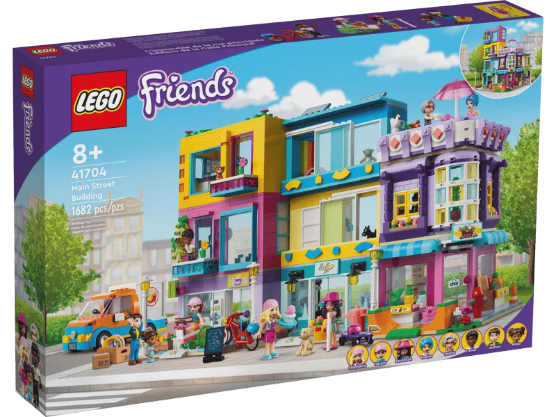Lego Friends Main Street Building (41704) konstruktor — Sistem blokları, Bakı