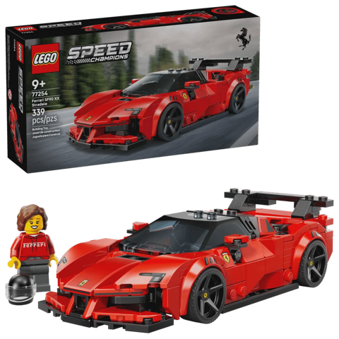 Lego Speed Champions Ferrari SF90 XX Stradale Sports Car (77254) konstruktor — Системные блоки