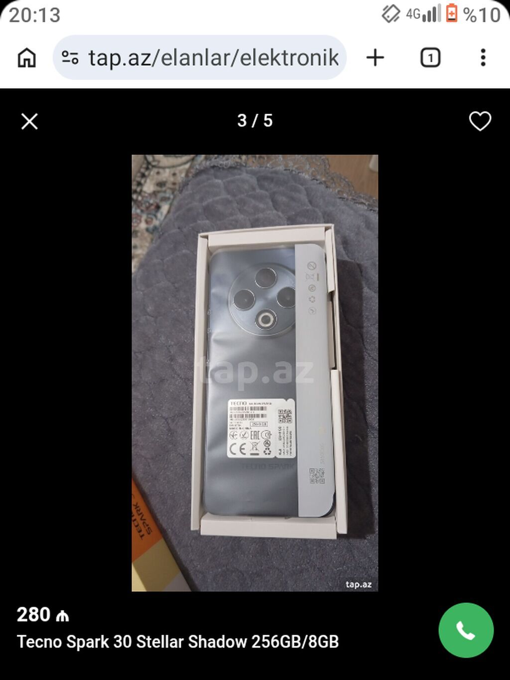 Tecno Spark 30, 256 GB — Tecno, Bakı (3)