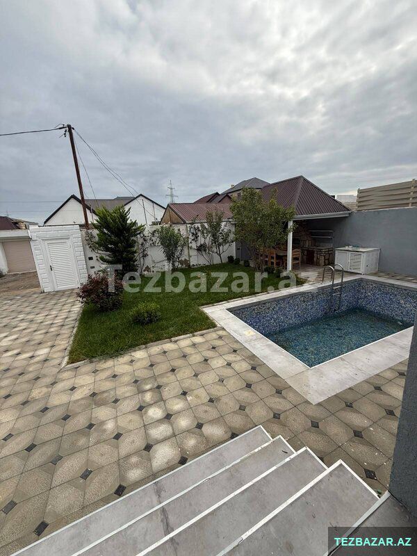 Mərdəkanda həyət evi satılır — Ev, villa, Bakı (5)