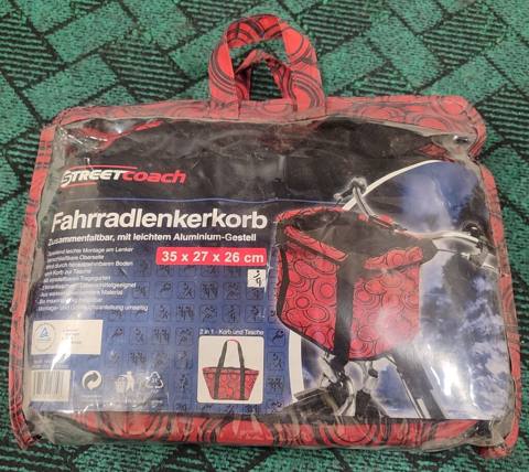 STREETcoach velosiped sükan səbəti / çanta (2‑si 1‑də) - Ölçü: 35 x — 60 ₼ · Bakı · Ehtiyat hissələri və aksesuarlar STREETcoach velosiped sükan səbəti / çanta (2‑si 1‑də) - Ölçü: 35 x — Bakı