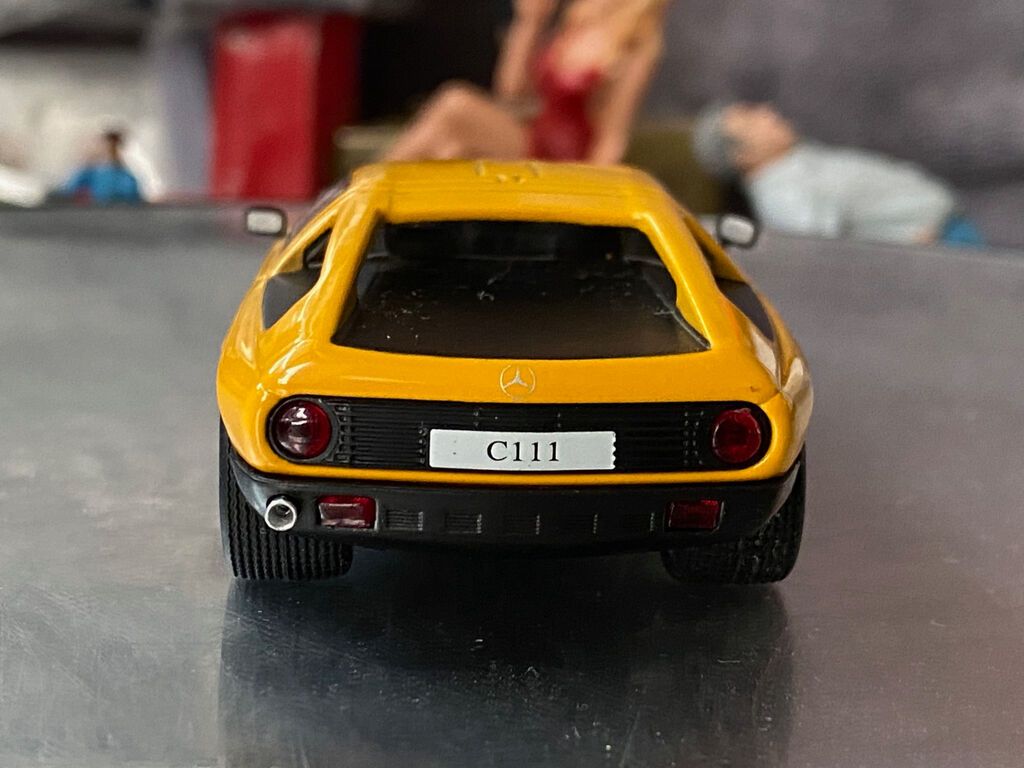 Mercedes, 1969 il, 1:43, Dəmir, Ödənişli çatdırılma — Modellar, Bakı (8)