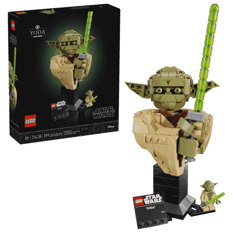 Lego Star Wars Yoda Bust (75438) konstruktor — Системные блоки