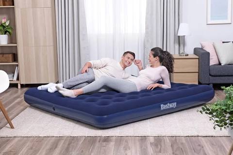 bestvay 67004 şişmə matras 203x183x22 (kod: rzm24574-48) — Баку