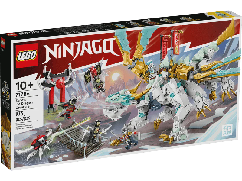 Lego Nınjago Zane's Ice Dragon Creature (71786) konstruktor — Sistem blokları, Bakı