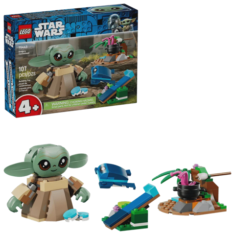 Lego Star Wars Grogu's Homestead (75443) konstruktor — Системные блоки
