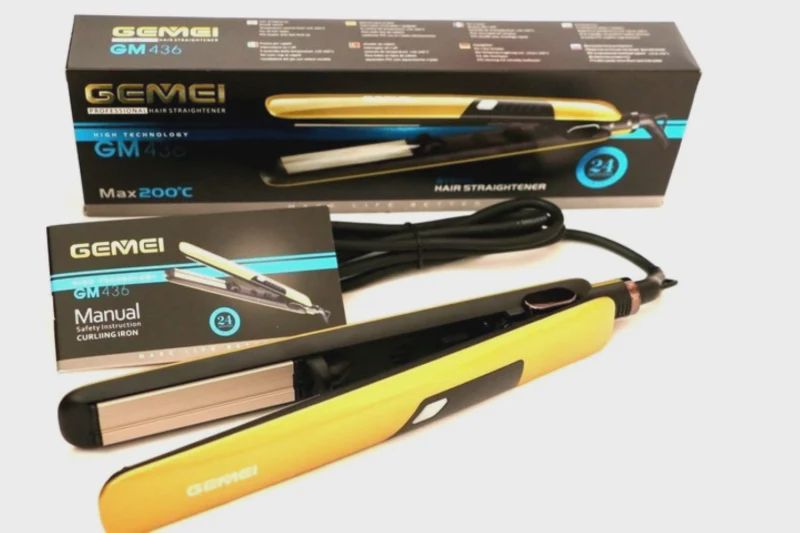 Saç düzləşdirici Gemei Gm-436 — Saç burmağa və düzəltməyə, Bakı (2)