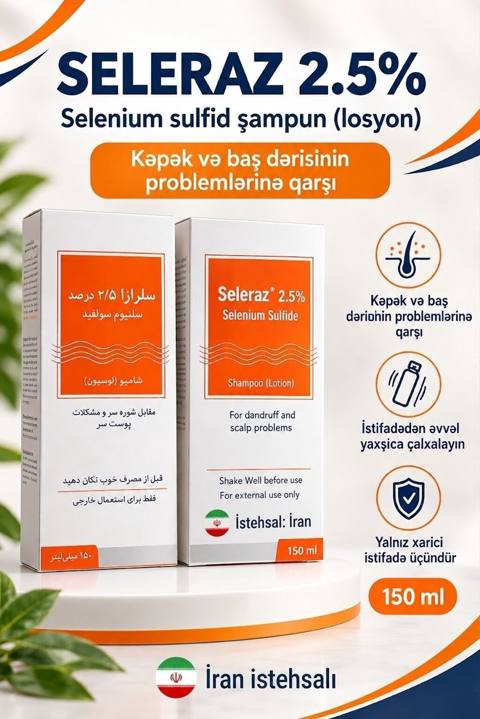 Şampun Kəpəyə qarşı — Íran🇮🇷_Pakistan🇵🇰_Dubay🇵🇸_Cosmetic mehsullar