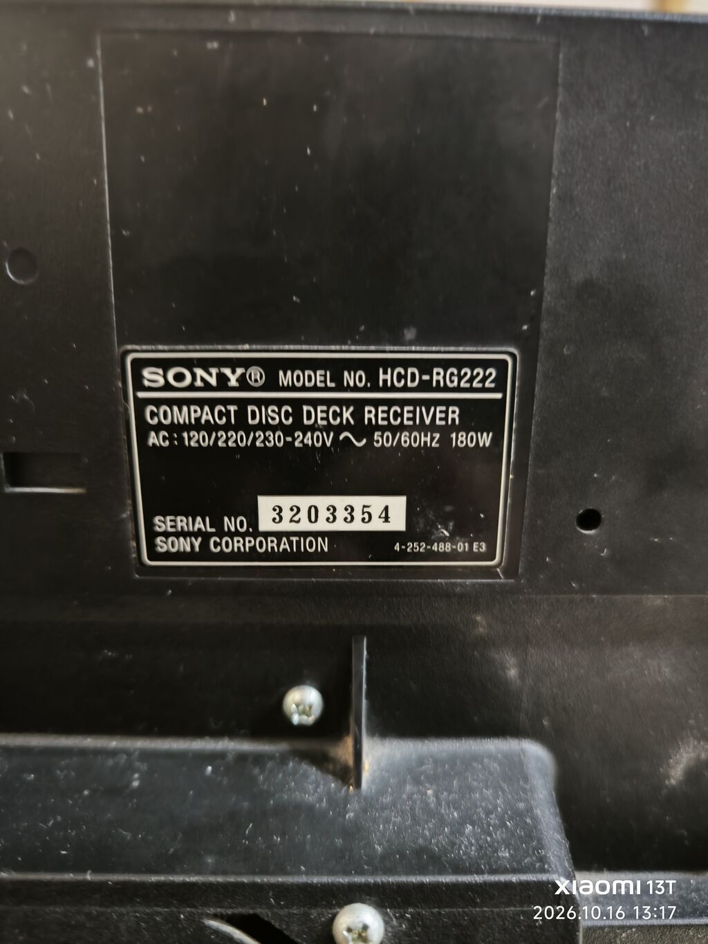 Sony Mini Hi‑Fi Component System MHC‑RG222 - 3‑diskli CD dəyişdirici — Akustik sistemlər, Sabirabad (3)