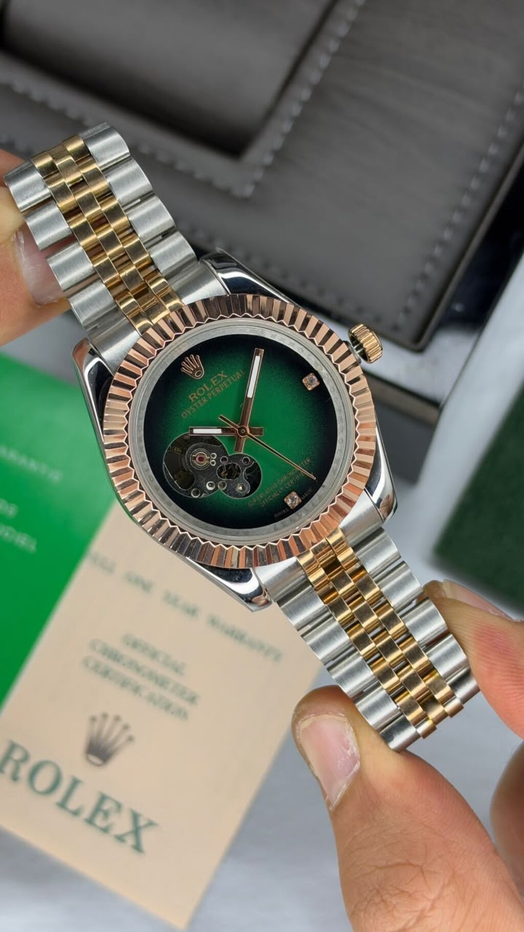 Yeni, Qol saatı, Rolex, rəng - Ağ — Qol saatları, Bakı (3)