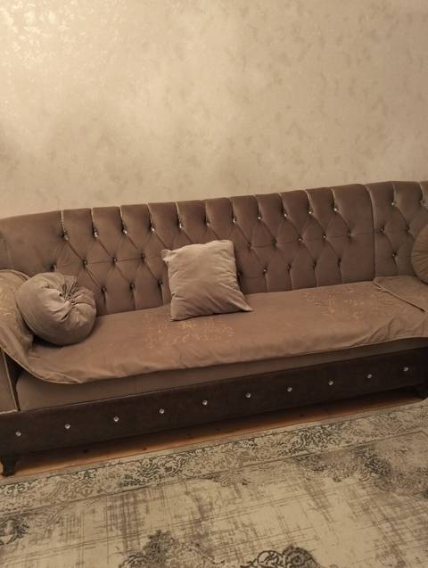 İşlənmiş, Künc divan, Divan, Açılmayan — 450 ₼ · Masazir · Yumşaq mobilya dəstləri İşlənmiş, Künc divan, Divan, Açılmayan — Masazir