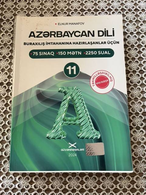 Azərbaycan dili 11-ci sinif, 2024 il — 9 ₼ · Masazır · Kitablar Azərbaycan dili 11-ci sinif, 2024 il — Masazır