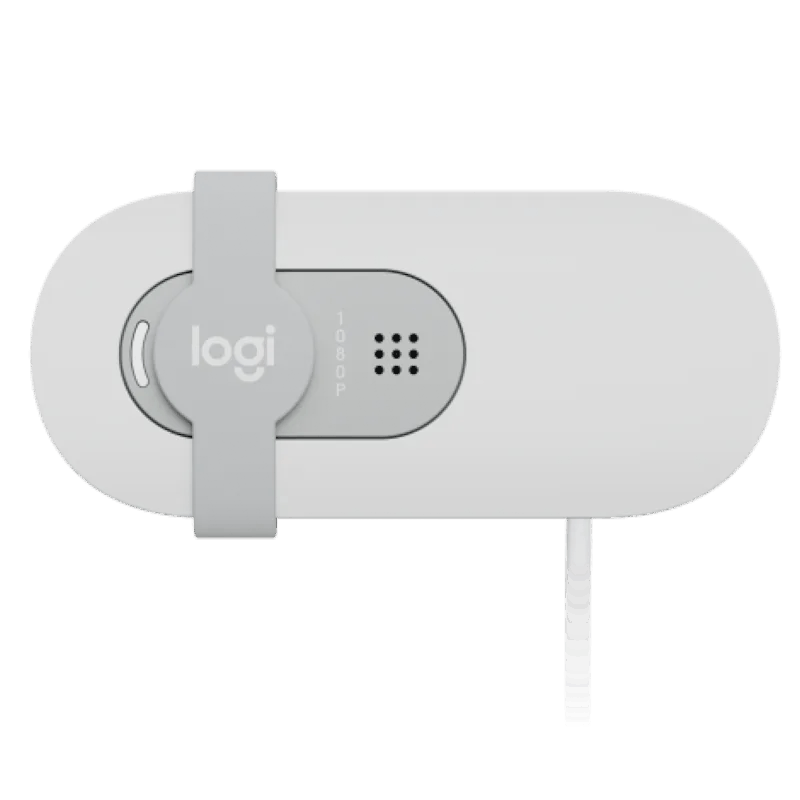 Logitech Brio 100 Full HD Webcam Off-White — Veb kameralar, Bakı (5)