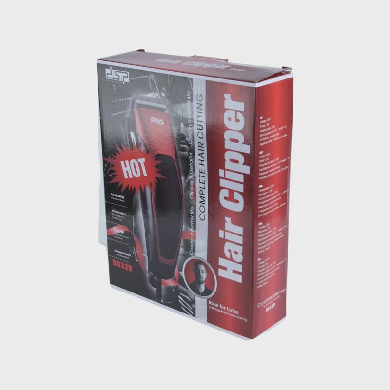 Saç kəsimi üçün cihaz DSP 90329 Black/Red — Saç kəsmə maşınları, Bakı (4)