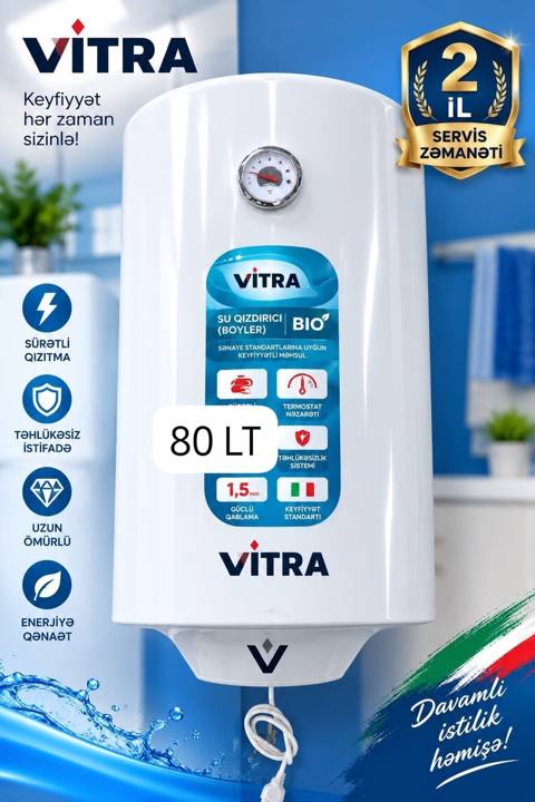 Ariston 80 l, Yeni, Kredit yoxdur, Rayonlara çatdırılma, Pulsuz çatdırılma — 254 ₼ · Баку · Su qızdırıcılar Ariston 80 l, Yeni, Kredit yoxdur, Rayonlara çatdırılma, Pulsuz çatdırılma — Баку