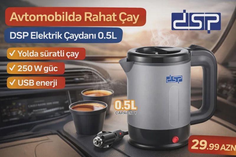 Elektrik çaydan DSP KK1287 — Elektrik çaydanları və termoslar, Bakı (2)
