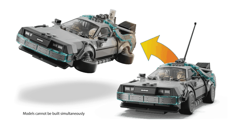 Lego Speed Champions Time Machine from Back to the Future (77256) konstruktor — Sistem blokları, Bakı (2)