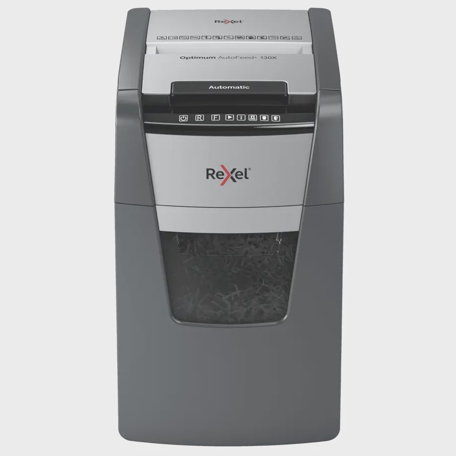 Rexel Optimum AutoFeed+ 130X Automatic Paper Shredder Particle Cut — Ofis malları, Bakı (3)