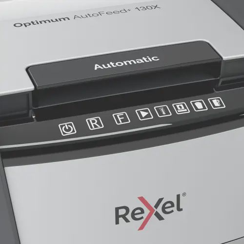 Rexel Optimum AutoFeed+ 130X Automatic Paper Shredder Particle Cut — Ofis malları, Bakı (5)
