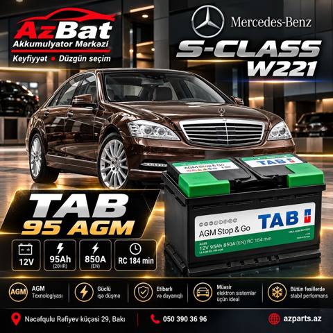 TAB, 95 ah, Orijinal, Almaniya, Yeni — 460 ₼ · Баку · Akkumulyatorlar TAB, 95 ah, Orijinal, Almaniya, Yeni — Баку