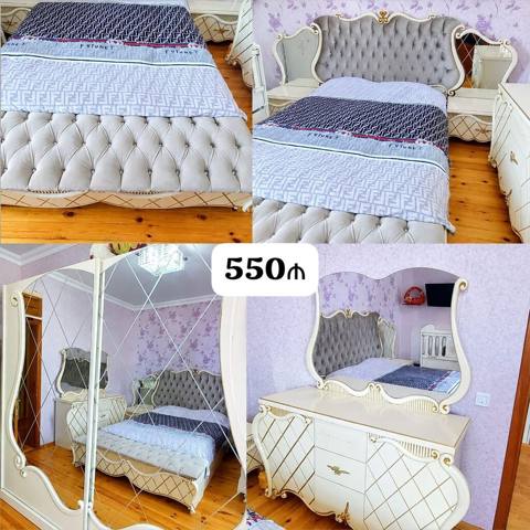 Yataq dəsti satılır 550₼. matrası və sandığı var. Ünvan — NigAz mebel 🖤 — Mobilya