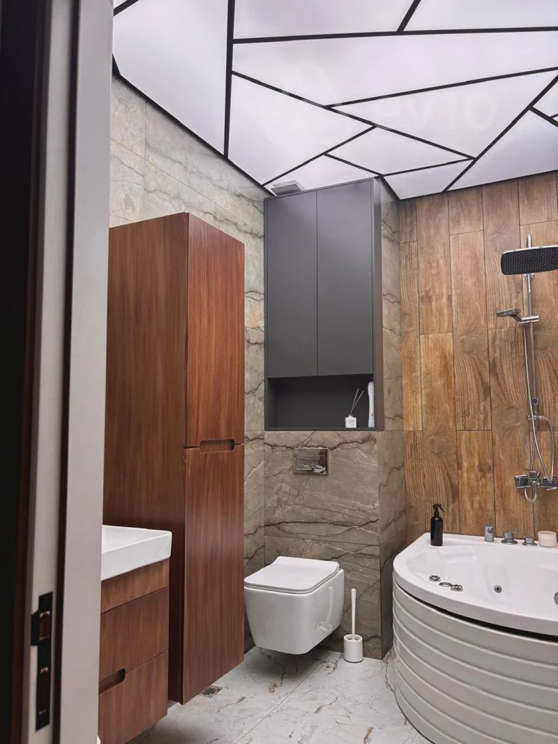 For sale: 4-room apartment (new building), 145 m² — Mənzil, Bakı (10)