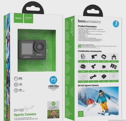Aksiyon kamerası Hoco DV103 — 59.99 ₼ · Foto və video texnikası Aksiyon kamerası Hoco DV103