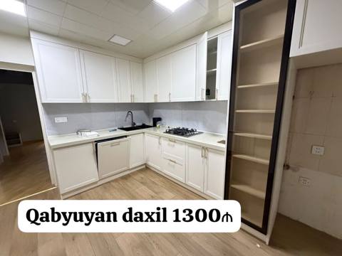 Membran mətbəx mebeli 1300₼ Üzeri mermer. cəmi 5ay istifadə olunub — Baku