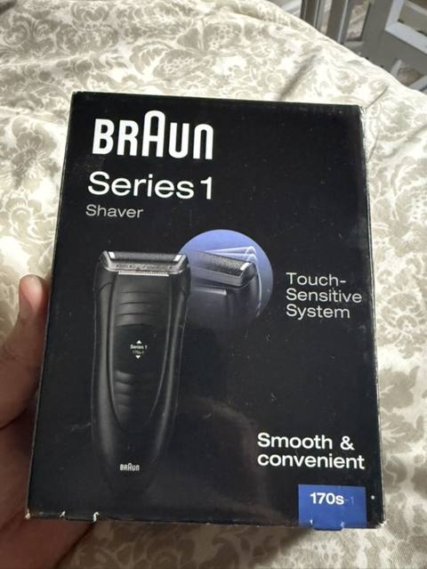 Braun Series 1 170s-1 elektrik ülgüc - Touch-Sensitive System: dəriyə — Bakı