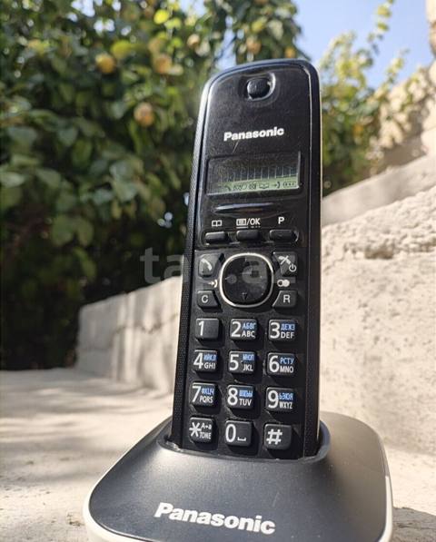 Stasionar telefon Panasonic, Simsiz, İşlənmiş, Ünvandan götürmə — Ganja