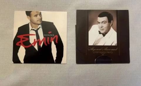Musiqi disk kolleksiyası – 2 ədəd CD qaynar qutuda. - Emin – “Wonder” — Baku