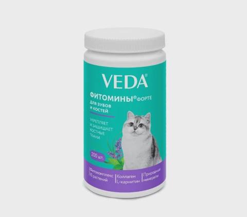Veda Fitomin Forte, pişiklərin dişləri və sümükləri üçün yem əlavəsi, 200 tab — 12 ₼ · Baku · Pişiklər Veda Fitomin Forte, pişiklərin dişləri və sümükləri üçün yem əlavəsi, 200 tab — Baku