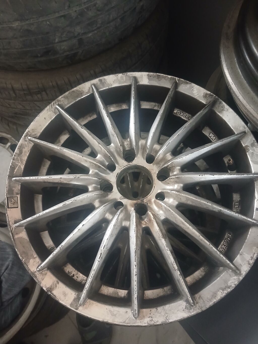 Alüminium yüngül lehimli disk - Ölçü: 15x6J (disk üzərində qeyd)