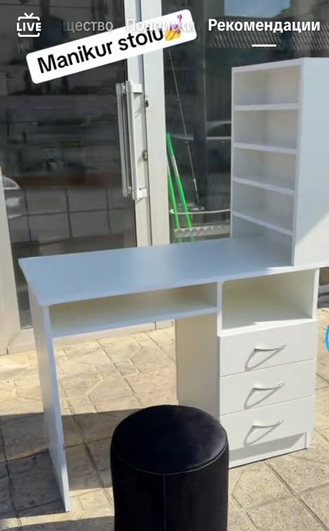 Manikur masa, ofis masa magaza ucun otracagi ile dest verilir — Baku