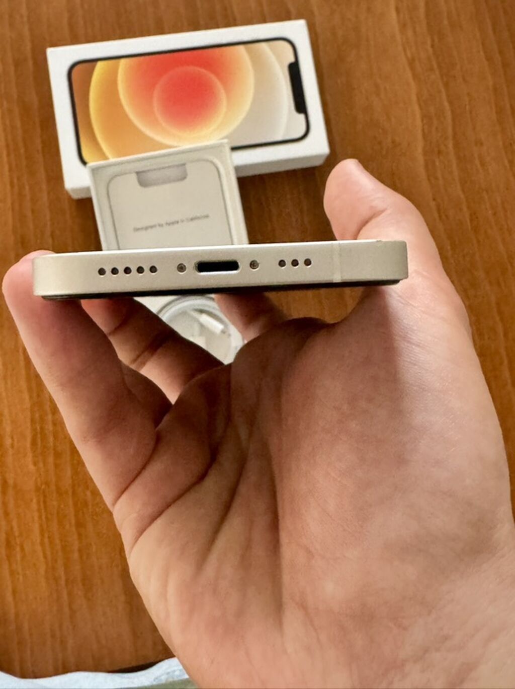 IPhone 12, 64 GB, Ağ, Face ID — Apple iPhone, Bakı (7)