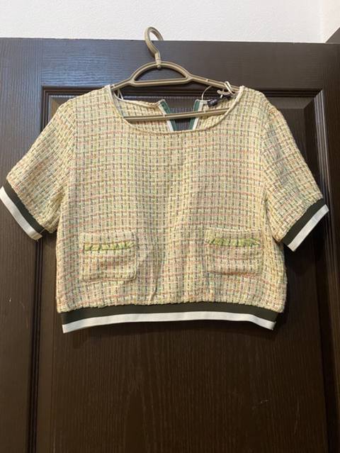 Zara qadın kroplu tweed bluz ölçü 38-M. 40-L tam qüsursuzdu baha — Baku