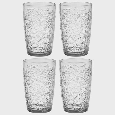 Stəkan dəsti Lefard Blossom, şüşə, 4 ədəd 370 ml (691-155) — Baku