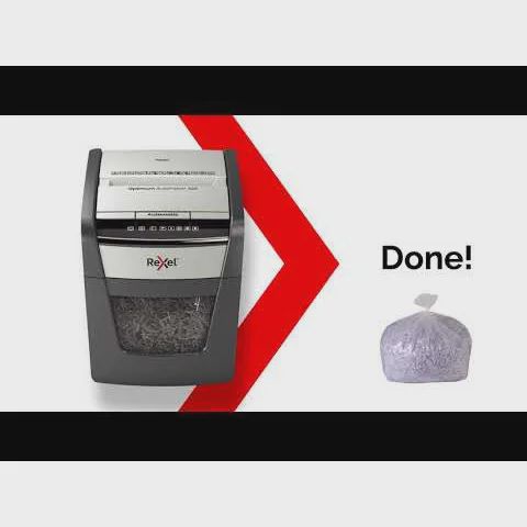 Rexel Optimum AutoFeed+ 50X Automatic Cross Cut Paper Shredder P4 — Ofis malları, Bakı (2)