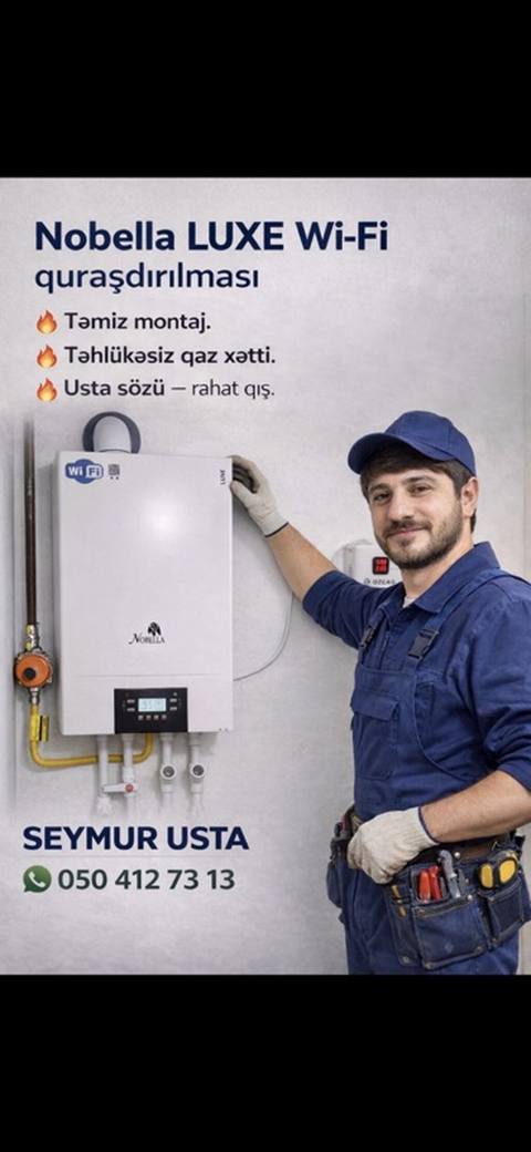 Nobella 26 Luxe Wi‑Fi quraşdırılması xidməti - Wi‑Fi idarəetməli — Баку