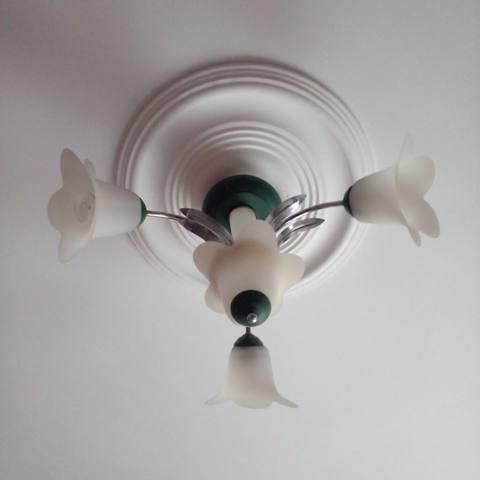Çılçıraq, 9 lampa, Metal — Сарай