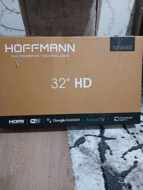 Hoffmann 32EU6000 – 32" HD Smart TV - Ekran: 32 düym, HD (720p) — 200 ₼ · Masazır · Televizorlar Hoffmann 32EU6000 – 32" HD Smart TV - Ekran: 32 düym, HD (720p) — Masazır